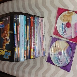 Set of 15 Workout DVDs